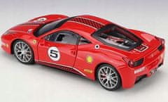 BBurago Ferrari 458 Challenge #5 rdeč model Bburago 26302