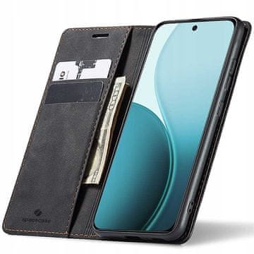 shumee Denarnica Spacecase za Oppo Reno14 Pro 5G črna