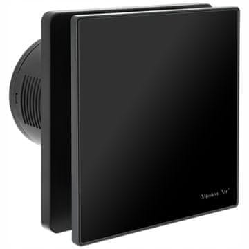 shumee Ventis Pure 100 črni kopalniški ventilator H+T