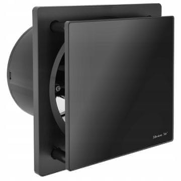 shumee Ventilator za kopalnico Ventis Pure 150 Črna S
