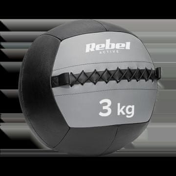 Rebel Rehabilitacijska medicinska žoga za vadbo 3 kg