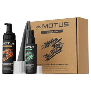 shumee Komplet za čiščenje čelade Mr Motus Helmet Box