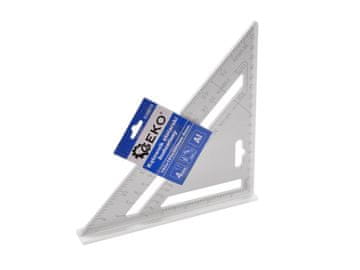 GEKO Gradbeni tesarski kotnik 185mmx185x260mm 4m...