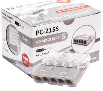 Trytyt Samovpenjalni konektor 5x2,5 PC 215S 100 kosov