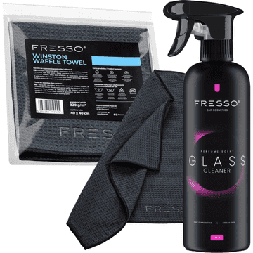 shumee Čistilo za stekla Fresso 500 ml + mikrovlakna