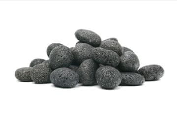 shumee Črni lavski kamenčki Kamenčki 1,0-2,0 cm 1 kg