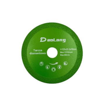shumee Diamantni disk 125 mm za porcelanske ploščice