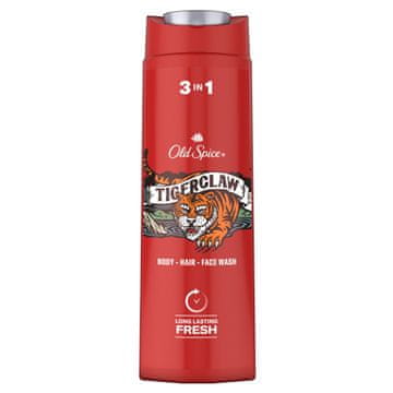 Old Spice Gel za prhanje in šampon Old Tigerclaw 400 ml