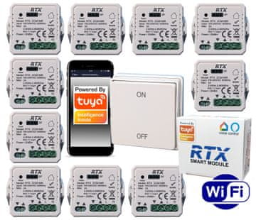 RTX 10x Tuya WiFi krmilnik rolet RFR1K brezplačno