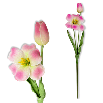 shumee Vejica - Roza penasti tulipan, senčen, 53 cm