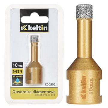 Keltin Diamantna luknja za kamenino 10 mm M14 (100)