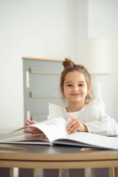 shumee Zgornji del za Montessori gugalnik XXL - siv