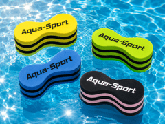 Aqua-Sport Aqua-Sport Pull Buoy zeleno-črna AS002787