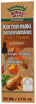 Royal Brand Izvleček perujske mace iz baltskega jantarja