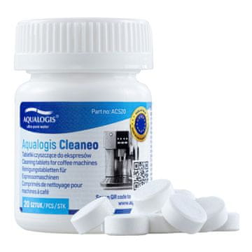 Aqualogis Aqualogis Cleaneo 20 kosov plastični kozarec