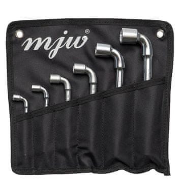 MJW Komplet nasadnih ključev, 6 ključev, 7-19 mm