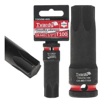 Tvardy Udarni nastavek Torx 1/2" T100 CR-MO (8/40)
