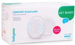 BabyOno Vložki za prsi Comfort 50+20 kosov, Babyono
