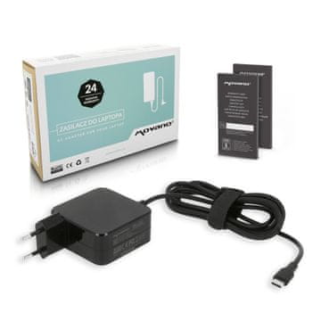 movano 45W USB-C napajalnik za prenosni računalnik