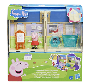 HASBRO Zložljiv vrtec Peppa Pig z igralom - G0530
