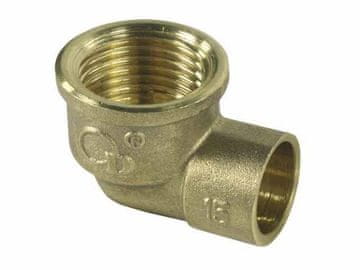 Viega Medeninasti komolec 15X1/2 GW ZA spajkanje