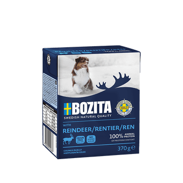 Bozita Bozita DOG koščki v želeju z jelenom 370 g