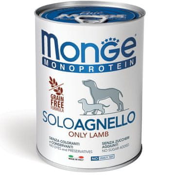 Monge Monge Dog Monoprotein Solo jagnjetina 400g