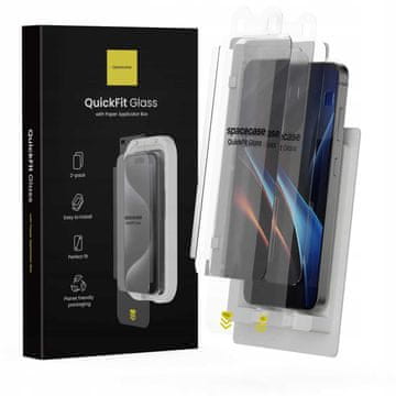 shumee Spacecase QuickFit Glass za Galaxy S24/S25