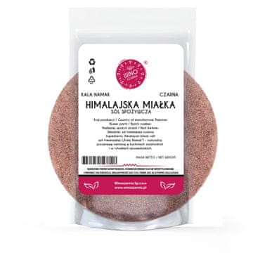 Winoszarnia Črna himalajska fina sol Kala Namak - 1 kg