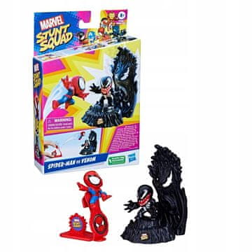 HASBRO Hasbro Stunt Squad Spider-Man proti Venomu