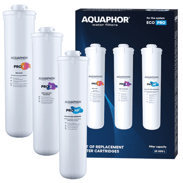 Aquaphor Komplet kartuš Pro 1 + Pro 2 + Pro HF