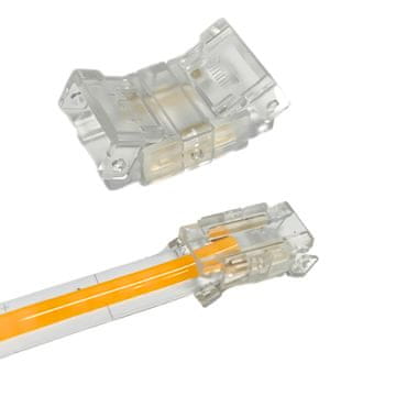 shumee Priključek za 8mm COB LED trak brez kabla