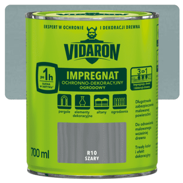 shumee Vidaron vrtna impregnacija siva R10 0,7 l