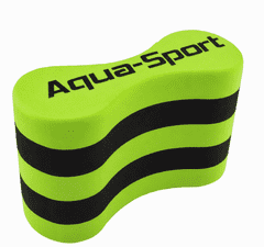 Aqua-Sport Aqua-Sport Pull Buoy zeleno-črna AS002787