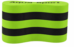 Aqua-Sport Aqua-Sport Pull Buoy zeleno-črna AS002787