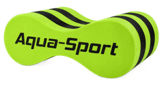 Aqua-Sport Aqua-Sport Pull Buoy zeleno-črna AS002787