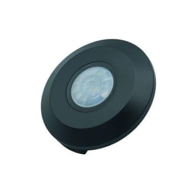 shumee Senzor gibanja PIR strop črne barve okrogel Ø10cm ultra raven Idealed