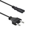 Qoltec IEC C7 / CEE 7/16 napajalni kabel | osmica | 2x0,5 mm² | 1,4 m