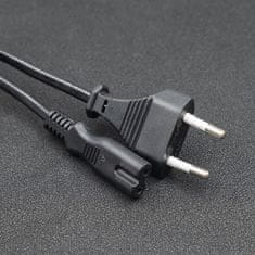 Qoltec IEC C7 / CEE 7/16 napajalni kabel | osmica | 2x0,5 mm² | 1,4 m