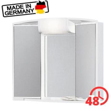 Jokey Osvetljena omarica z ogledalom Angy 59x50x15cm 40W bela / 48H dostava
