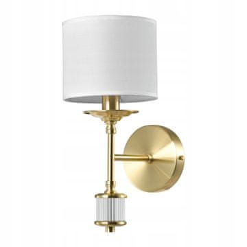 shumee Stenska svetilka Cosmo Light Sutton 1x E14 25W bela 37 cm s senčnikom