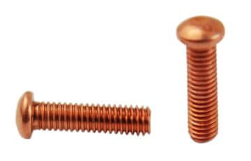 shumee Bakrene navojne zakovice M4x15mm 100 kosov za odstranjevanje vdolbin
