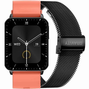 Gravity Pametna ura unisex gravity GT17-10 - amoled, dodaten pašček (sg038j)