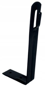 shumee Kotni nosilec strelovodne zaščite za streho H - 130 mm ZZ črne barve