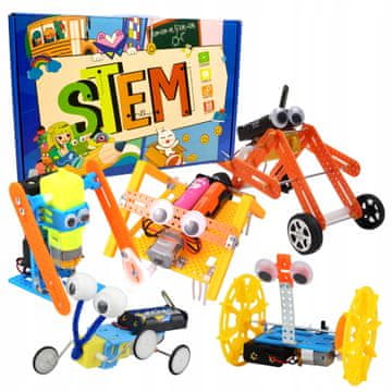 shumee Ustvarjalni DIY gradbeni komplet Ustvari svoje robotsko steblo 5 v 1