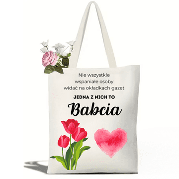 shumee Nakupovalna torba s potiskom, darilo za babičin rojstni dan [TORBA3]