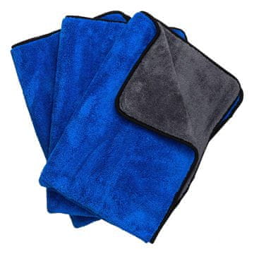 shumee 3x komplet mikrovlaken brisač 800 g/m² za sušenje avtomobilske barve