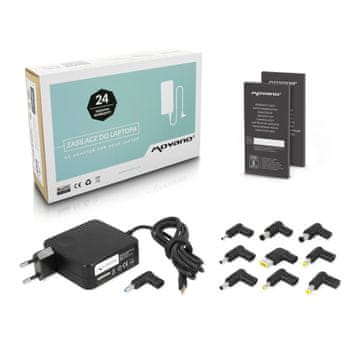movano Napajalnik USB-C polnilnik 90W univerzalni + 10 vtičnic za prenosnik