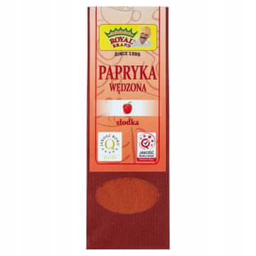Royal Brand Royal Brand sladka dimljena mleta paprika 80 g španska dobra začimba