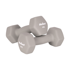 Rebel HEX 2x4kg neoprenske uteži iz litega železa za trening Rebel Fitness